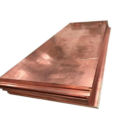 गर्म बिक्री लाल शुद्ध 4x8 99.9% तांबा प्लेट C10700,C10100 निर्माण के लिए ठोस तांबा शीट