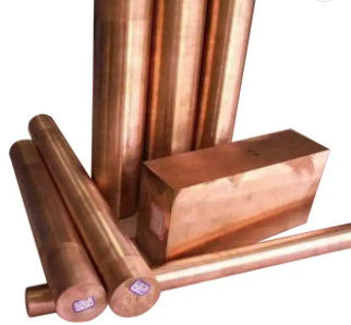 निर्माता स्टॉक ठोस तांबा रॉड C10100 C11000 C12000 उच्च गुणवत्ता के साथ शुद्ध तांबा पट्टी
