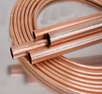 ओडी 3-400 मिमी एएसटीएम बी 280 C12200 c2400 एयर कंडीशनर या रेफ्रिजरेटर के लिए पैनकेक कॉपर कॉइल ट्यूब